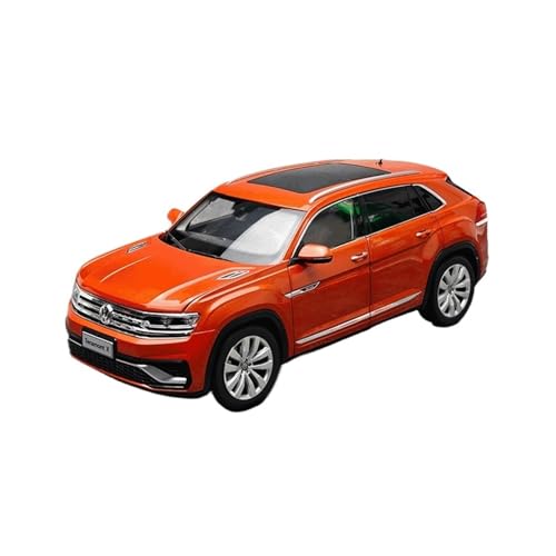 Modellauto Im Maßstab 1 18 Für SAIC Volkswagen Touron X TERAMONT X SUV Legierung Auto Modell Geländewagen Orange Für Die Sammlung von YLQERZ