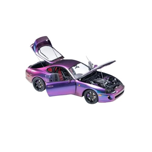 Modellauto Im Maßstab 1 18 Für Supra A80 Druckguss-Modellauto Für Sammler Und Erwachsene Autoliebhaber Lila Für Die Sammlung Modellauto Im Maßstab 1 18 Für Supra A80 Druckguss-Modellauto Für Sammler Und Erwachsene Autoliebhaber Lila Für Die Sammlung von YLQERZ