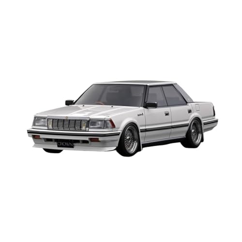 Modellauto Im Maßstab 1 18 Für Toyota Crown Crown 2.8 Royal Saloon G 120 Automodell Schwarz Sammler Ornament Dekoration Weiß Für Die Sammlung(White) von YLQERZ