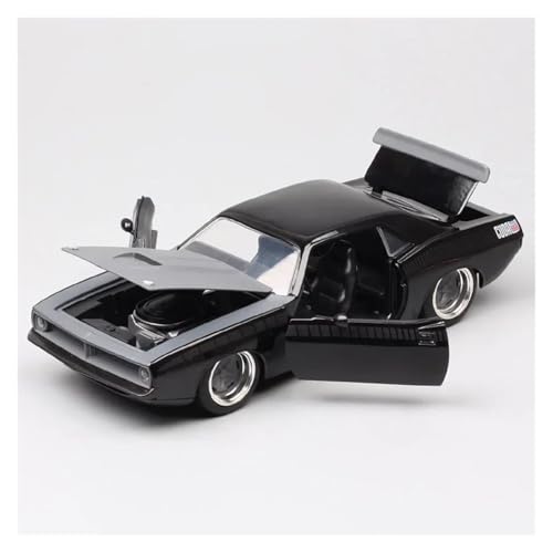 Modellauto Im Maßstab 1 24 Für 1973 Plymouth Barracuda Skala Diecast Spielzeug Metall Rennwagen Modell Sammeln Für Die Sammlung von YLQERZ
