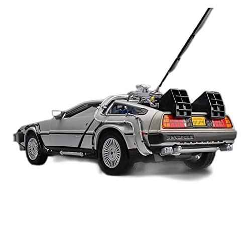 Modellauto Im Maßstab 1 24 Für DMC-12 Delorean Zurück In Die Zukunft Zeitmaschine Druckgusslegierung Modellauto Geschenk Für Die Sammlung(A) von YLQERZ