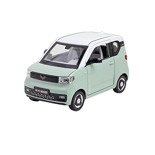 Modellauto Im Maßstab 1 24 Für WULING Hongguang Mini EV K-Car Alloy Diecast Modell Spielzeugauto Kinder Geschenke Für Die Sammlung(A) von YLQERZ