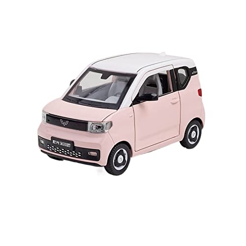 Modellauto Im Maßstab 1 24 Für WULING Hongguang Mini EV K-Car Alloy Diecast Modell Spielzeugauto Kinder Geschenke Für Die Sammlung(B) von YLQERZ