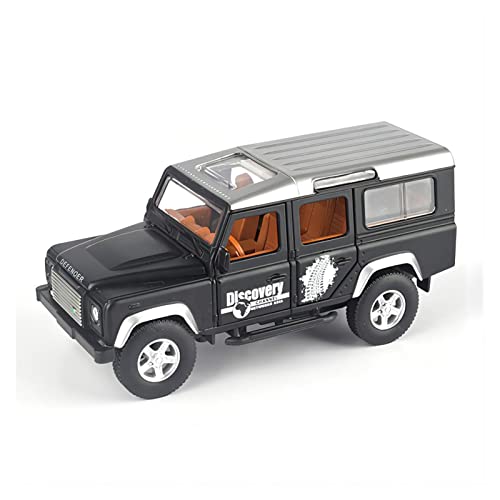 Modellauto Im Maßstab 1 32 Defender Diecast Alloy Car Model Offroad Vehicle 7doors Open Pull Back Toys Boy Collections Für Die Sammlung(Schwarz) von YLQERZ