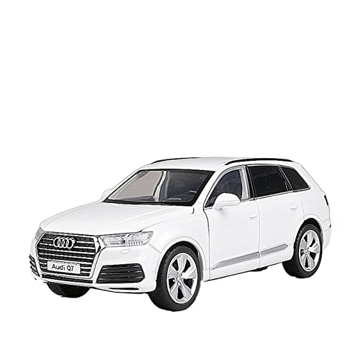Modellauto Im Maßstab 1 32 Für Audi Q7 SUV Legierung Druckguss Modellauto Sammlung Display Kind Spielzeugauto Geschenk Für Die Sammlung(B) von YLQERZ
