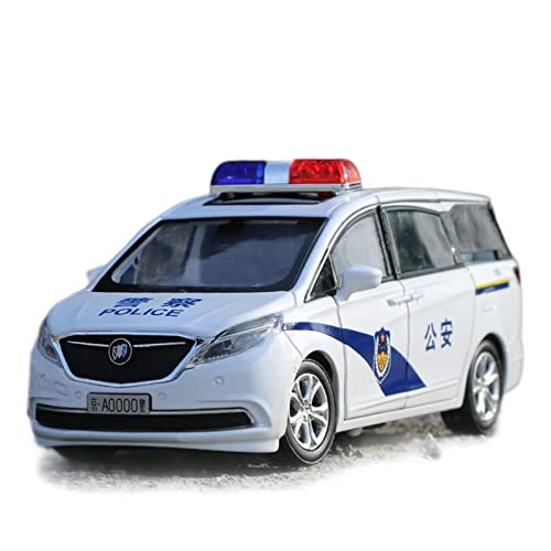 Modellauto Im Maßstab 1 32 Für Buick GL8 Lenkungsdämpfer Alloy Die Casting Model Collection Display Kind Spielzeugauto Geschenk Für Die Sammlung(D) von YLQERZ