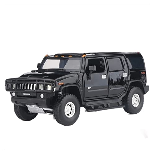 Modellauto Im Maßstab 1 32 Für Hummer H2 Lenklegierung Druckguss Modellauto Sammlung Display Kind Spielzeugauto Geschenk Für Die Sammlung(C) von YLQERZ