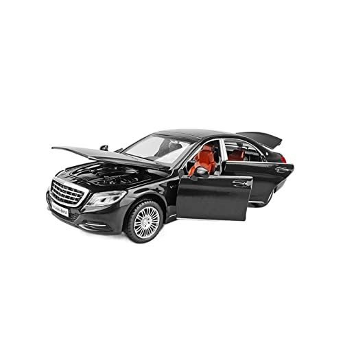 Modellauto Im Maßstab 1 32 Für Mercedes Benz Maybach S600 Metalldruckguss Automodelle Geschenk Spielzeug 6 Türen Geöffnet Für Die Sammlung(A) von YLQERZ