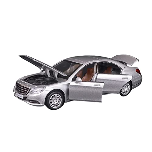 Modellauto Im Maßstab 1 32 Für Mercedes Benz Maybach S600 Metalldruckguss Automodelle Geschenk Spielzeug 6 Türen Geöffnet Für Die Sammlung(B) von YLQERZ