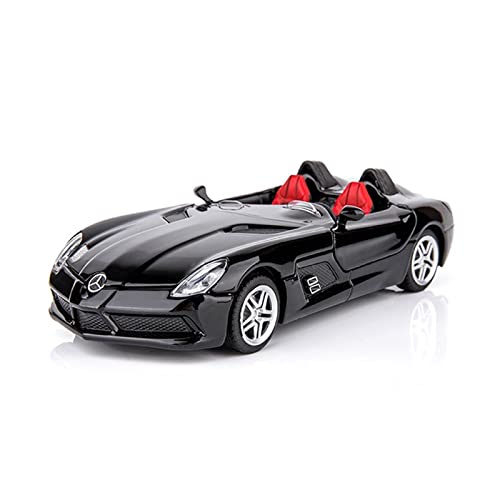 Modellauto Im Maßstab 1 32 Für Mercedes-Benz SLR Roadster Legierung Druckguss Modell Sammlung Display Kind Spielzeugauto Geschenk Für Die Sammlung(A) von YLQERZ
