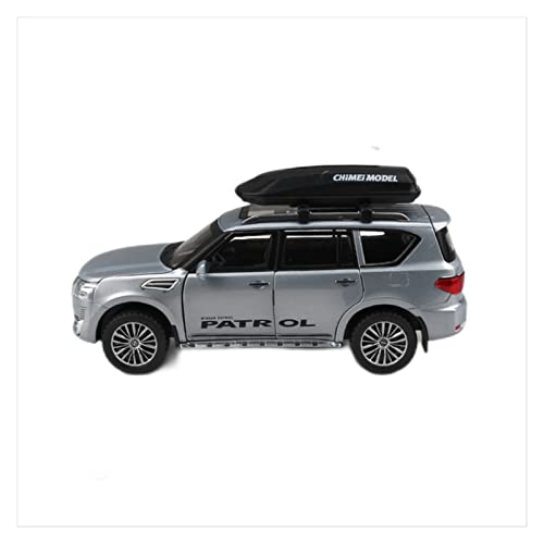 Modellauto Im Maßstab 1 32 Für Nissans Neue Patrol Alloy Die Casting Model Car Collection Display Kind Spielzeugauto Geschenk Für Die Sammlung(B) von YLQERZ