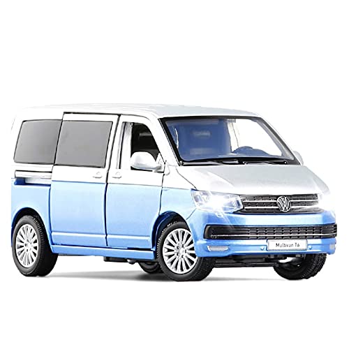 Modellauto Im Maßstab 1 32 Für Volkswagen Multivan T6 Bus Legierung Diecast Spielzeugauto Modell Zurückziehen Kinder Geschenk Spielzeug Für Die Sammlung(B) von YLQERZ