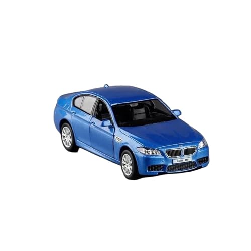Modellauto Im Maßstab 1 36 Für BMW M5 Pull Back Automodell Legierung Druckguss Metall Spielzeugauto Modellsammlung Für Die Sammlung(Blau) von YLQERZ