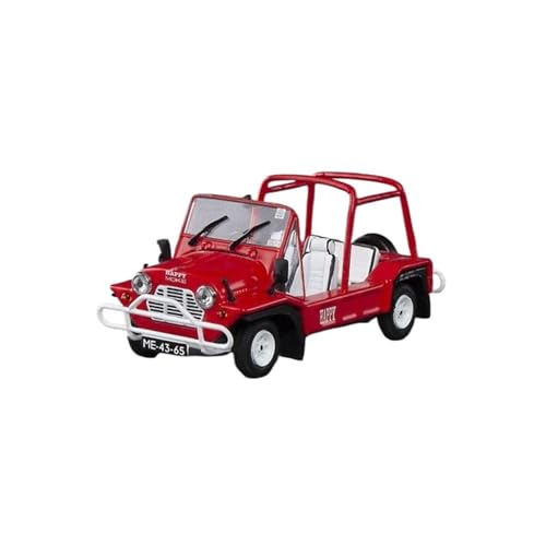 Modellauto Im Maßstab 1 43 ​​für Macau Sightseeing Auto MINI MOKE Auto Modell 1986 Miniatur Ornamente Rot Für Die Sammlung(Red) von YLQERZ