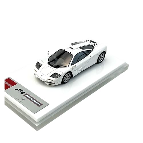 Modellauto Im Maßstab 1 43 ​​für Mclaren F1 Straßenautomodell 1994 Für Kunsthandwerksbüro Heim-Desktop-Dekoration Hobbys Für Die Sammlung(White) von YLQERZ