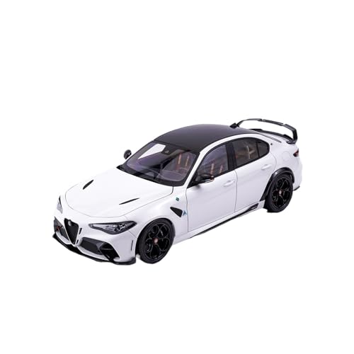 Modellauto Im Maßstab 1:18 Für Alfa Romeo Giulia GTAm Volle Offene Weiß Statische Skala Modell Legierung Auto Metall Sammler Für Die Sammlung Modellauto Im Maßstab 1:18 Für Alfa Romeo Giulia GTAm Volle Offene Weiß Statische Skala Modell Legierung Auto Metall Sammler Für Die Sammlung von YLQERZ