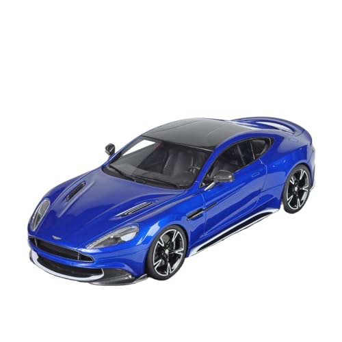 Modellauto Im Maßstab 1:18 Für Aston Martin Vanquish S Resin Automodell Sammler Und Erwachsene Autoenthusiasten Blau Für Die Sammlung von YLQERZ