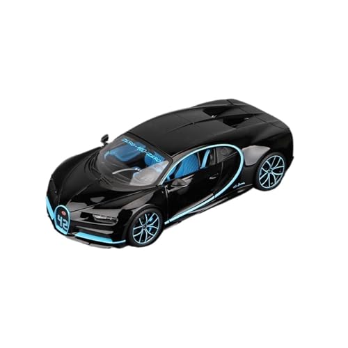 Modellauto Im Maßstab 1:18 Für Bugatti Chiron Simulation Automodell Legierung Automodell Erwachsene Statisches Casting Sammlung Display Schwarz Für Die Sammlung(Blue) von YLQERZ
