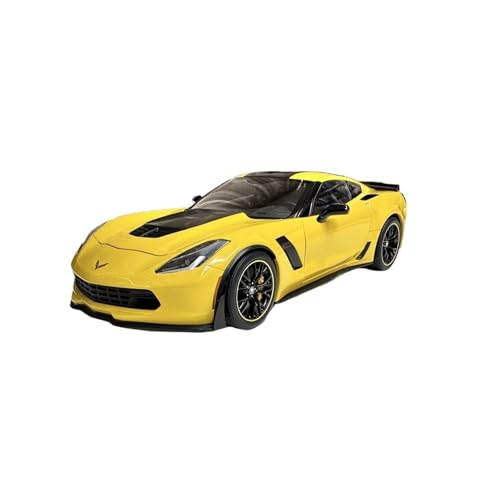 Modellauto Im Maßstab 1:18 Für Corvette Z06 R AA Volle Offene Auto Modell Druckguss Metall Sammeln Hobby Display Ornament Für Die Sammlung von YLQERZ