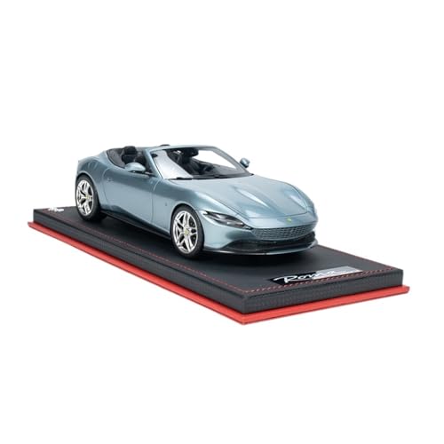 Modellauto Im Maßstab 1:18 Für Ferrari Roma 2023 Gelb/blau Cabrio Sport Auto Modell Sammler Ornamente Für Die Sammlung(Blue) von YLQERZ