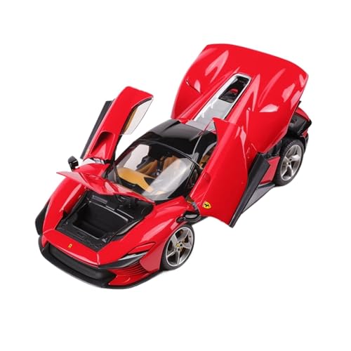 Modellauto Im Maßstab 1:18 Für Ferrari SP3 Daytona Voll Geöffnetes Automodell Legierung Sammlung Automodell Ornamente Rot Für Die Sammlung(Red 2) von YLQERZ