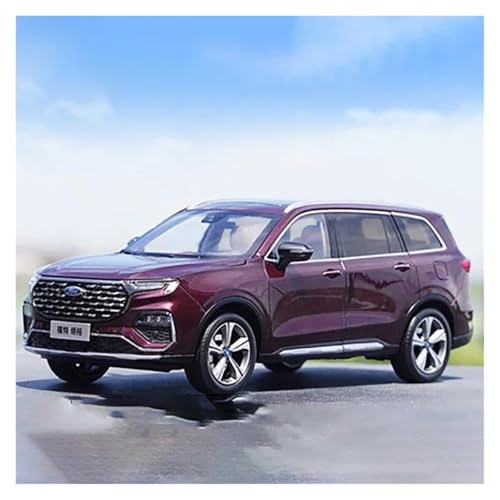 Modellauto Im Maßstab 1:18 Für Ford Equator SUV Legierung Geländewagen Modell Simulation Sammlung Souvenirs Hobby Spielzeug Lila Für Die Sammlung von YLQERZ