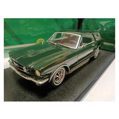 Modellauto Im Maßstab 1:18 Für Ford Mustang Wagon Grün Auto Modell Harz Spielzeug Sammeln Erwachsene Souvenir Hobby Für Die Sammlung von YLQERZ