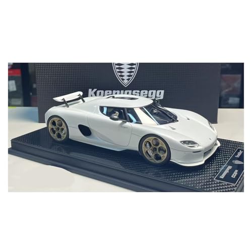 Modellauto Im Maßstab 1:18 Für Koenigsegg CC850 Harz Auto Modell Erwachsene Sammeln Dekorative Desktop Ornament Für Die Sammlung(Style 1) von YLQERZ