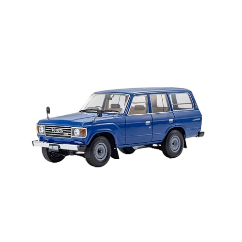 Modellauto Im Maßstab 1:18 Für Land Cruiser LC60 Toyota Land Cruiser Legierung Druckguss Auto Modell Dekoration Hobby Sammlung Souvenir Für Die Sammlung(Blue) von YLQERZ