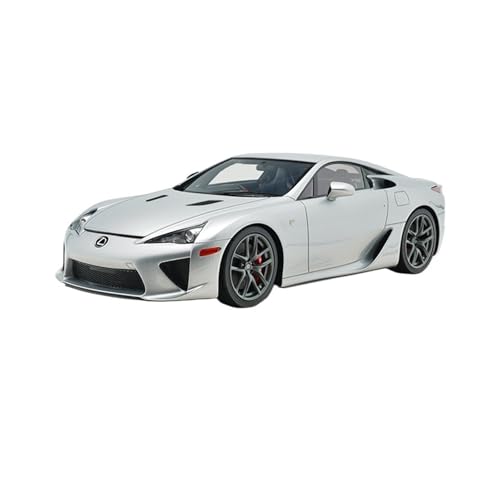 Modellauto Im Maßstab 1:18 Für Lexus LFA 2010 Supercar Harz Auto Modell Ornament Dekoration Hobby Sammlung Souvenir Display Für Die Sammlung(Silver) von YLQERZ