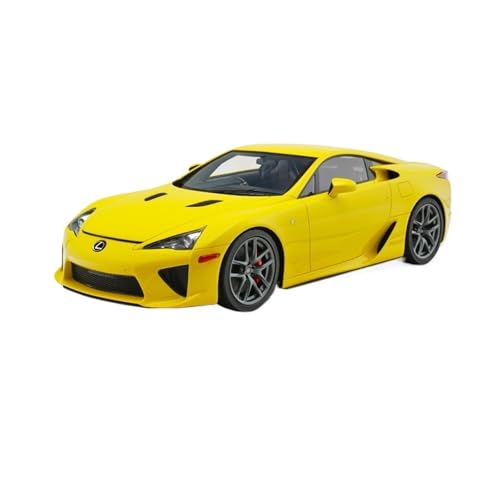 Modellauto Im Maßstab 1:18 Für Lexus LFA 2010 Supercar Harz Auto Modell Ornament Dekoration Hobby Sammlung Souvenir Display Für Die Sammlung(Yellow) von YLQERZ