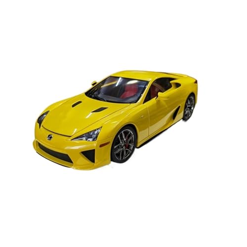 Modellauto Im Maßstab 1:18 Für Lexus LFA 2010 Supercar Harz Auto Modell Statische Casting Fahrzeug Sammlung Ornamente Für Die Sammlung(Yellow) von YLQERZ