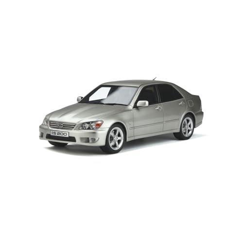 Modellauto Im Maßstab 1:18 Für Lexus Lexus IS200 Harz Automodell Metall Spielzeug Dekoration Hobby Sammlung Souvenirs Silber Für Die Sammlung von YLQERZ