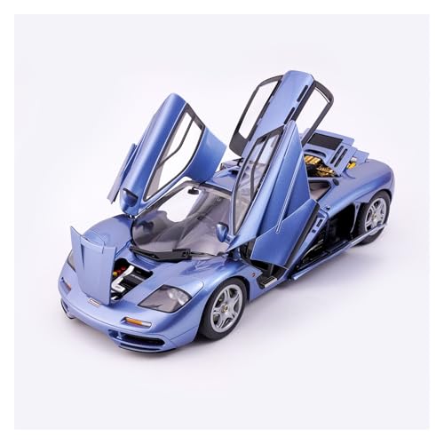 Modellauto Im Maßstab 1:18 Für McLaren F1 XP5 Legierung Volle Offene Blau Skala Cast Metall Spielzeug Ornament Auto Modell Für Die Sammlung von YLQERZ