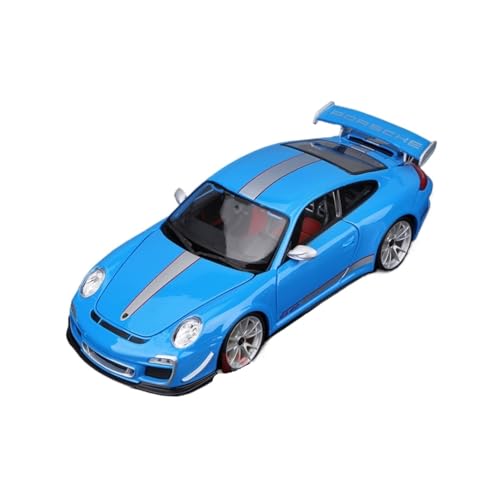 Modellauto Im Maßstab 1:18 Für Porsche 911 GT3 Simulation Legierung Sportwagen Modell Mit Offenen Türen Und Blau Ornamente Für Die Sammlung von YLQERZ