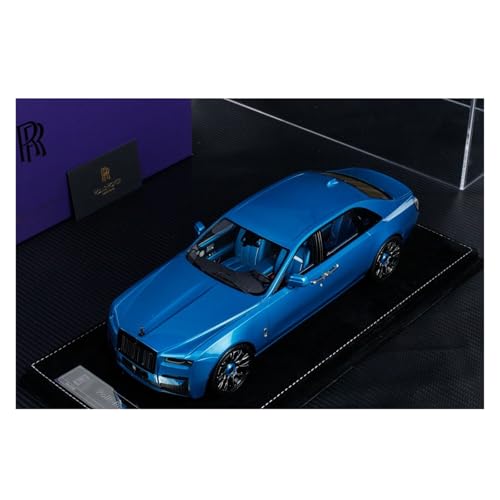 Modellauto Im Maßstab 1:18 Für Rolls-Royce Ghost Blue Resin Geeignet Für Erwachsene Für Sammeln Von Dekorationen Automodell-Ornamenten Für Die Sammlung Modellauto Im Maßstab 1:18 Für Rolls-Royce Ghost Blue Resin Geeignet Für Erwachsene Für Sammeln Von Dekorationen Automodell-Ornamenten Für Die Sammlung von YLQERZ