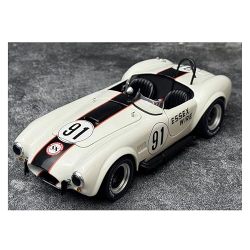 Modellauto Im Maßstab 1:18 Für Shelby Cobra 427 S/C Weiß Legierung Auto Modell Zu Hause Dekoration Erwachsene Gedenk Für Die Sammlung Modellauto Im Maßstab 1:18 Für Shelby Cobra 427 S/C Weiß Legierung Auto Modell Zu Hause Dekoration Erwachsene Gedenk Für Die Sammlung von YLQERZ