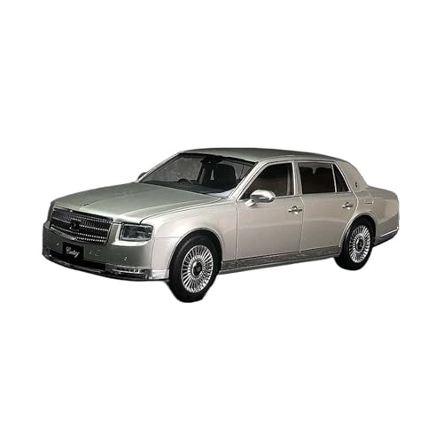 Modellauto Im Maßstab 1:18 Für Toyota Century Legierung Volle Offene Auto Modell Sammlung Ornamente Kreative Dekorationen Für Die Sammlung(Silver) von YLQERZ