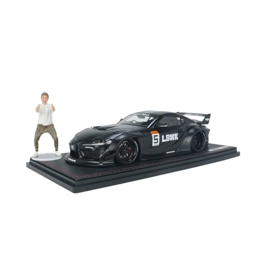 Modellauto Im Maßstab 1:18 Für Toyota Supra A90 Schwarz Harz Sport Auto Modell Statische Casting Fahrzeug Sammlung Für Die Sammlung Modellauto Im Maßstab 1:18 Für Toyota Supra A90 Schwarz Harz Sport Auto Modell Statische Casting Fahrzeug Sammlung Für Die Sammlung von YLQERZ
