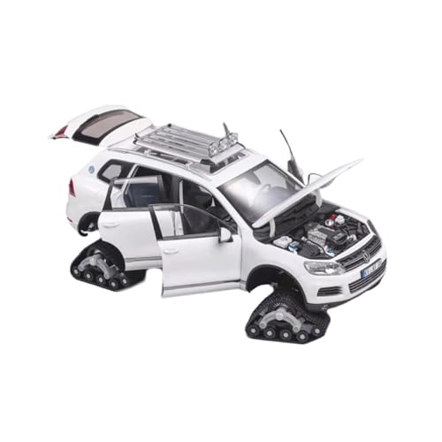 Modellauto Im Maßstab 1:18 Für Volkswagen Touareg Schnee Edition Legierung Auto Modell Dekoration Hobby Sammlung Souvenir Display Für Die Sammlung(Style 1) von YLQERZ