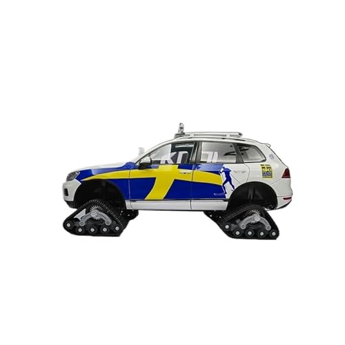 Modellauto Im Maßstab 1:18 Für Volkswagen Touareg Schnee Edition Legierung Auto Modell Dekoration Hobby Sammlung Souvenir Display Für Die Sammlung(Style 2) von YLQERZ