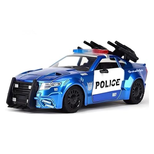 Modellauto Im Maßstab 1:24 Für Barricade Polizei Legierung Druckguss Interessant Miniatur Skala Szene Spielzeug Modell Auto Für Die Sammlung von YLQERZ