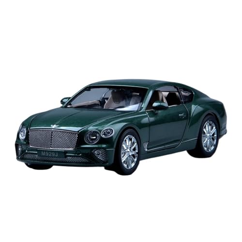 Modellauto Im Maßstab 1:24 Für Bentley Continental GT Automodell Legierung Sportwagen Modellauto Spielzeug Ornamente Kreative Sammlung Für Die Sammlung(Green) von YLQERZ