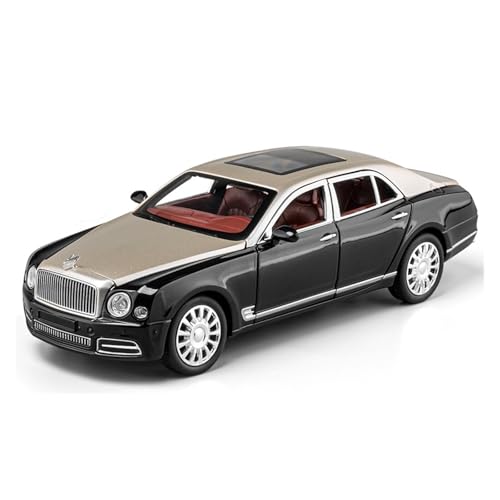 Modellauto Im Maßstab 1:24 Für Bentley Mulsanne Legierung Nutzfahrzeug Modell Ornamente Simulation Großes Spielzeug Für Die Sammlung(Gold) von YLQERZ