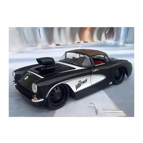 Modellauto Im Maßstab 1:24 Für Corvette 1957 Legierung Alle Türen Öffnen Gießt Druck Spielzeug Fahrzeuge Miniatur Maßstab Modell Auto Für Die Sammlung von YLQERZ
