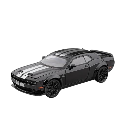 Modellauto Im Maßstab 1:24 Für Dodge Challenger SRT Hellcat Legierung Sport Auto Modell Gießt Druck Metall Fahrzeuge Sound Licht Spielzeug Für Die Sammlung von YLQERZ
