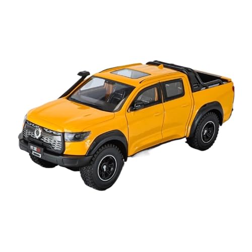 Modellauto Im Maßstab 1:24 Für Great Wall Cannon Legierung Pickup Spielzeug Großes Geländewagenmodell Gelb Für Enthusiasten Für Die Sammlung(Yellow) von YLQERZ