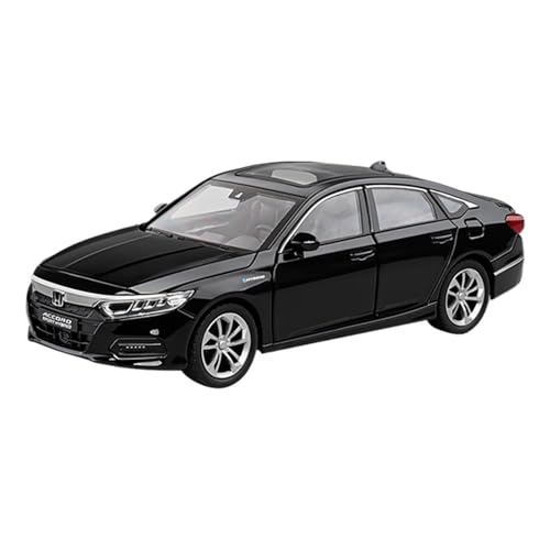 Modellauto Im Maßstab 1:24 Für Honda Accord Automodell Legierung Mit Ton Und Licht Pull Back Kleine Ornamente Für Die Sammlung(Black) von YLQERZ