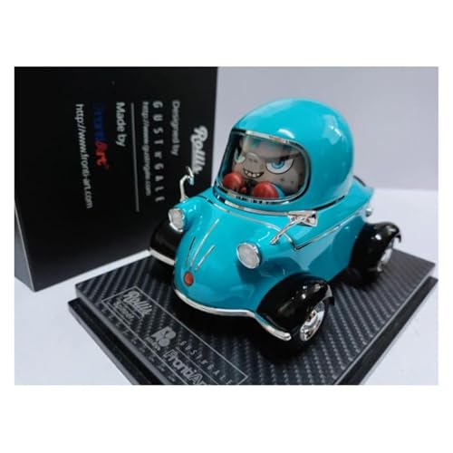 Modellauto Im Maßstab 1:24 Für Janus Rollis Q Blau Harz Auto Modell Erwachsene Souvenir Klassische Statische Display Sammler Spielzeug Für Die Sammlung von YLQERZ
