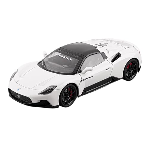 Modellauto Im Maßstab 1:24 Für Maserati Mc20 Supercar Racing Modell Legierung Spielzeug Kleine Maßstab Sammlung Ornamente Für Die Sammlung(White) von YLQERZ